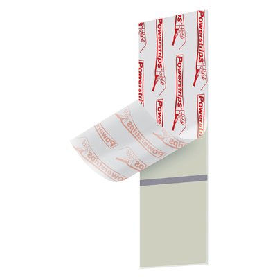 Languette adhésive tesa® Papier peint & Plâtre 0,5kg blanc 9 pièces