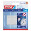 Klevende Spijker tesa® tegels & metaal 2kg wit 2 stuks foto