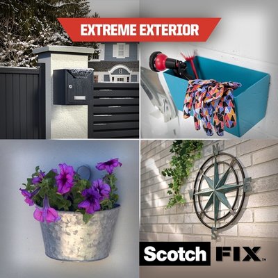 Ruban adhésif Scotch Extreme Exterior 19mmx1,5m double face