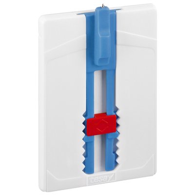 Klevende spijker tesa® canvas- behang en pleisterwerk 2kg wit 2 stuks