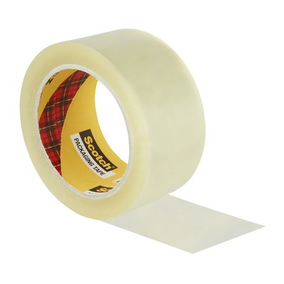 Verpakkingstape Scotch Secure Seal 50mmx66m transparant 6 rollen