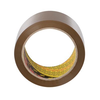 Verpakkingstape Scotch 371 50mmx66m bruin PP 6 rollen