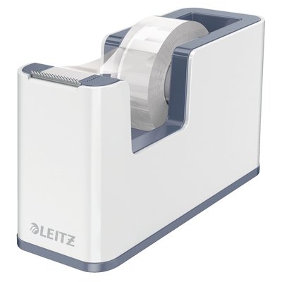 Plakbandhouder Leitz WOW wit/grijs