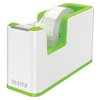 Dévidoir ruban adhésif Leitz WOW blanc/vert Photo