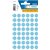 Etiquette HERMA 1863 rond 12mm bleu 240 pièces