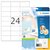 Etiket HERMA 8638 70x36mm premium wit 240 stuks