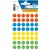 Etiquette HERMA 1851 rond 12mm assorti 240 pièces