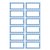 Etiket HERMA 3742 keuken blauw
