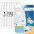 Etiquette HERMA 4333 25,4x10mm A4 4725 pièces