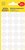 Etiket Avery 3170 rond 18mm wit 96 stuks