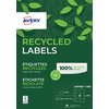 Etiket Avery LR7165-100 99.1x67.7mm recycled wit 800 stuks foto