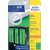 Etiquette dorsale Avery Small 38x192mm adhésive vert