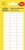 Etiket Avery 3073 20x8mm wit 234 stuks