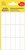 Etiket Avery 3076 38x14mm wit 90 stuks