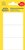Etiket Avery 3084 66x38mm wit 18 stuks