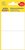 Etiket Avery 3046 77x59mm wit 8 stuks
