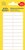 Etiket Avery 3044 32x10mm wit 132 stuks