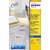 Etiquette Avery J8551-25 38,1x21,2mm transparent 1625 pièces