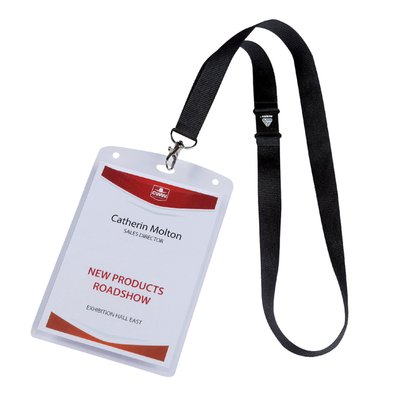 Badge Avery 4834 A6 hoes + insteekkaarten 10 stuks