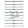 Etiket Avery L6031REV-25 96x16.9mm afneembaar wit 800 stuks foto