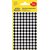 Etiket Avery 3009 rond 8mm zwart 416 stuks