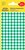 Etiket Avery 3012 rond 8mm groen 416 stuks