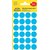 Etiquette Avery 3005 ronde 18mm bleu 96 pièces