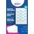 Insert pour badge Avery L4727-20 54x90mm micro perforation 20 feuilles