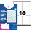 Insert pour badge Avery L4727-20 54x90mm micro perforation 20 feuilles Photo