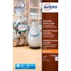 Etiket Avery L7101REV-20 63.5x42.3mm mat wit 360 stuks foto