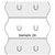 Prijsetiket 12x26mm Sato Samark afneembaar wit