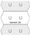 Prijsetiket 12x26mm Sato Samark afneembaar wit