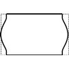 Prijsetiket 16x26mm Open-Data S14/Sato Judo afneembaar wit foto
