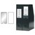Etikethouder Djois 55x150mm zelfklevend transparant 6 stuks