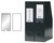 Etikethouder Djois 55x150mm zelfklevend transparant 6 stuks