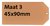Label karton nr 3 200gr 45x90mm chamois 1000 stuks
