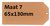 Label karton nr 7 200gr 65x130mm chamois 1000 stuks