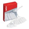 Label Apli karton nr 389 18x29mm wit 1000 stuks foto