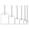 Label Apli karton nr 389 18x29mm wit 1000 stuks foto