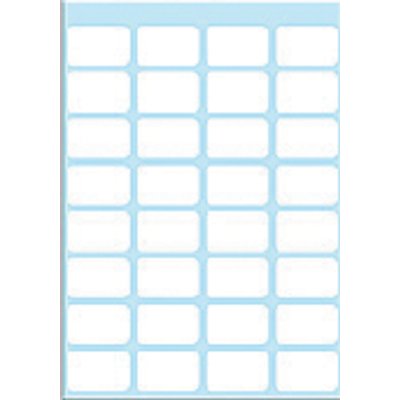 Etiket HERMA 3640 12x19mm wit 224 stuks