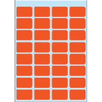 Etiket HERMA 3642 12x19mm rood 160 stuks