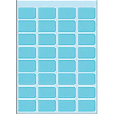 Etiket HERMA 3643 12x19mm blauw 160 stuks