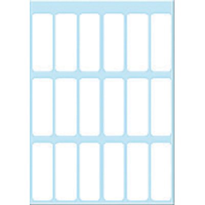 Etiket HERMA 3650 12x34mm wit 126 stuks