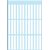 Etiket HERMA 3735 5x35mm wit 252 stuks