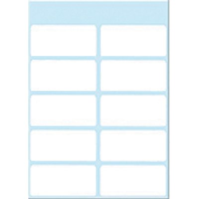 Etiket HERMA 3738 19x40mm wit 70 stuks