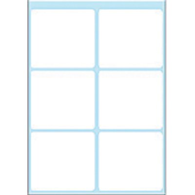 Etiket HERMA 3753 36x40mm wit 42 stuks