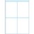 Etiket HERMA 3755 40x55mm wit 28 stuks