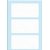 Etiket HERMA 3757 34x67mm wit 21 stuks