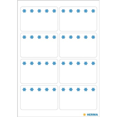 Etiquette congélateur HERMA 3770 26x40mm blanc 56 pièces