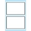 Etiket HERMA 5715 53x80mm schrift grijs kader 12 stuks foto